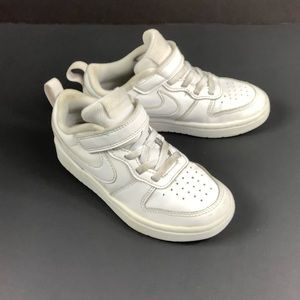 Nike kids All Day Play white Sneakers 12C